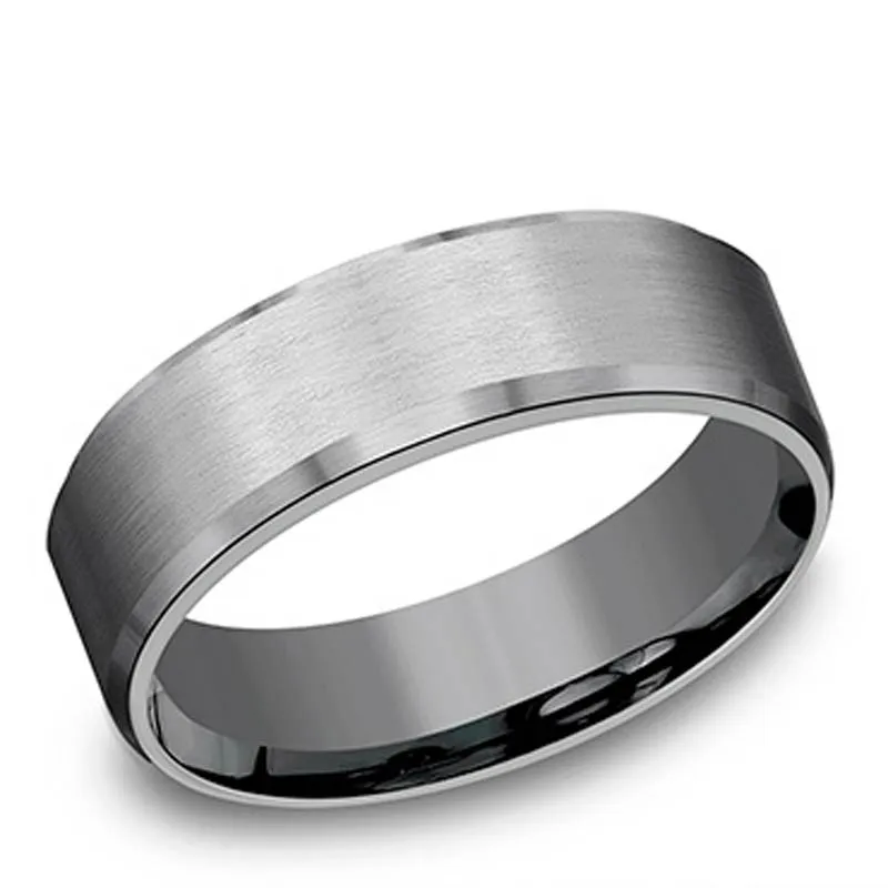 Benchmark 7MM Satin Comfort-Fit Band