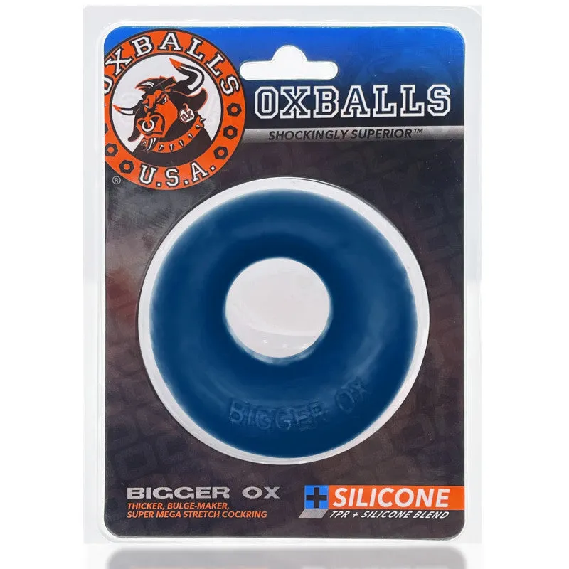 Bigger Ox  Ring - Space Blue Ice