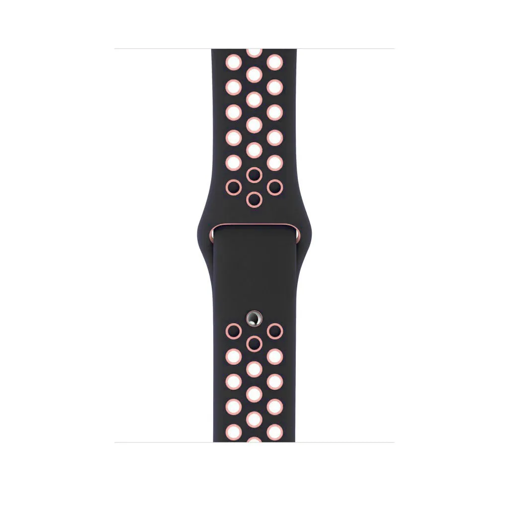 Black Pink Sport Band Active for Apple Watch