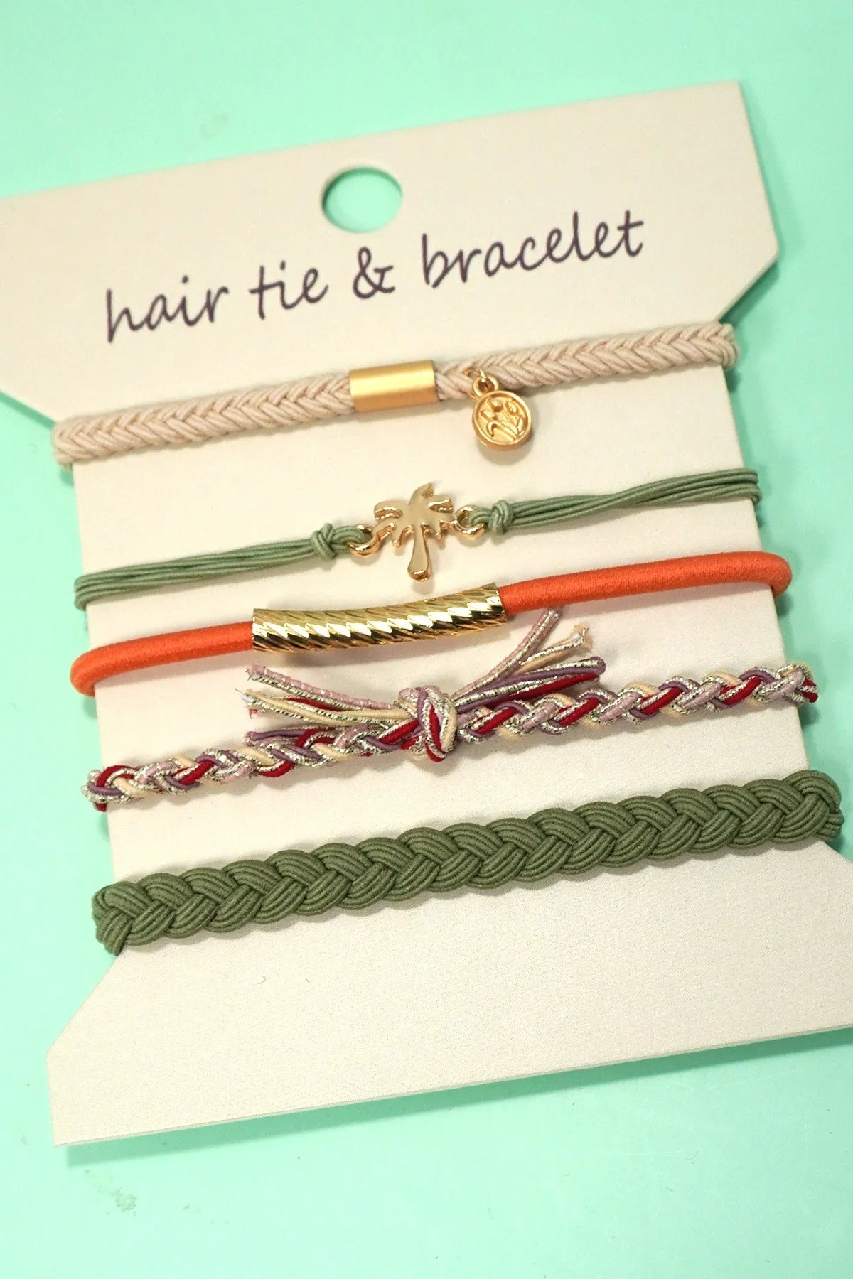 BOHO DUAL FUNCTION KNOT BRACELET HAIR TIES | 40BH104