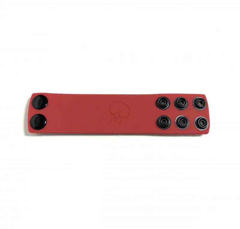 Boneyard Silicone Ball Strap 4cm Stretcher - Red