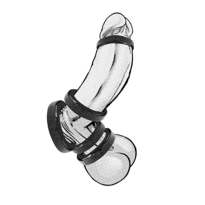 Boneyard Silicone Black Ring 40mm
