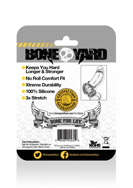 Boneyard Silicone Ring 30mm - Gray