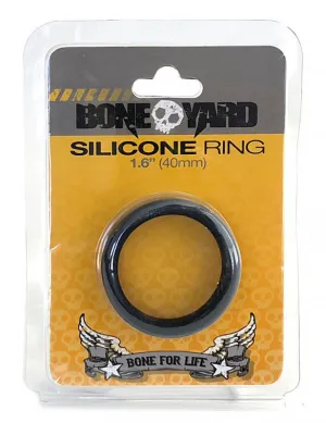 Boneyard Silicone Ring 40mm - Black