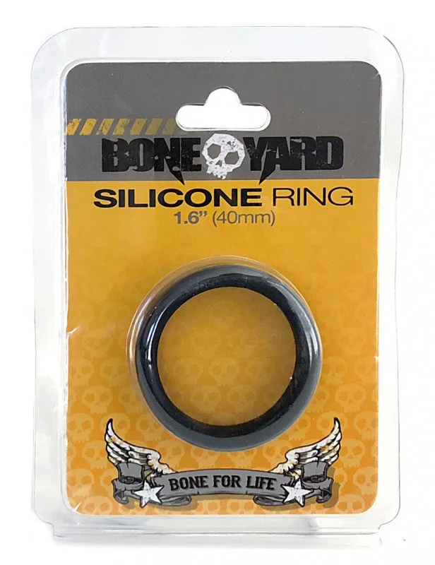 Boneyard Silicone Ring 40mm - Black