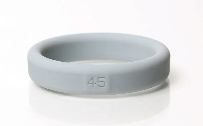 Boneyard Silicone Ring - Full Range 5 Pc Kit - Gray