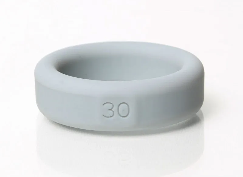 Boneyard Silicone Ring - Full Range 5 Pc Kit - Gray