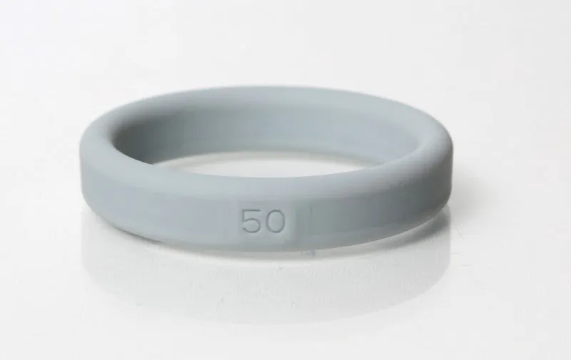 Boneyard Silicone Ring - Full Range 5 Pc Kit - Gray