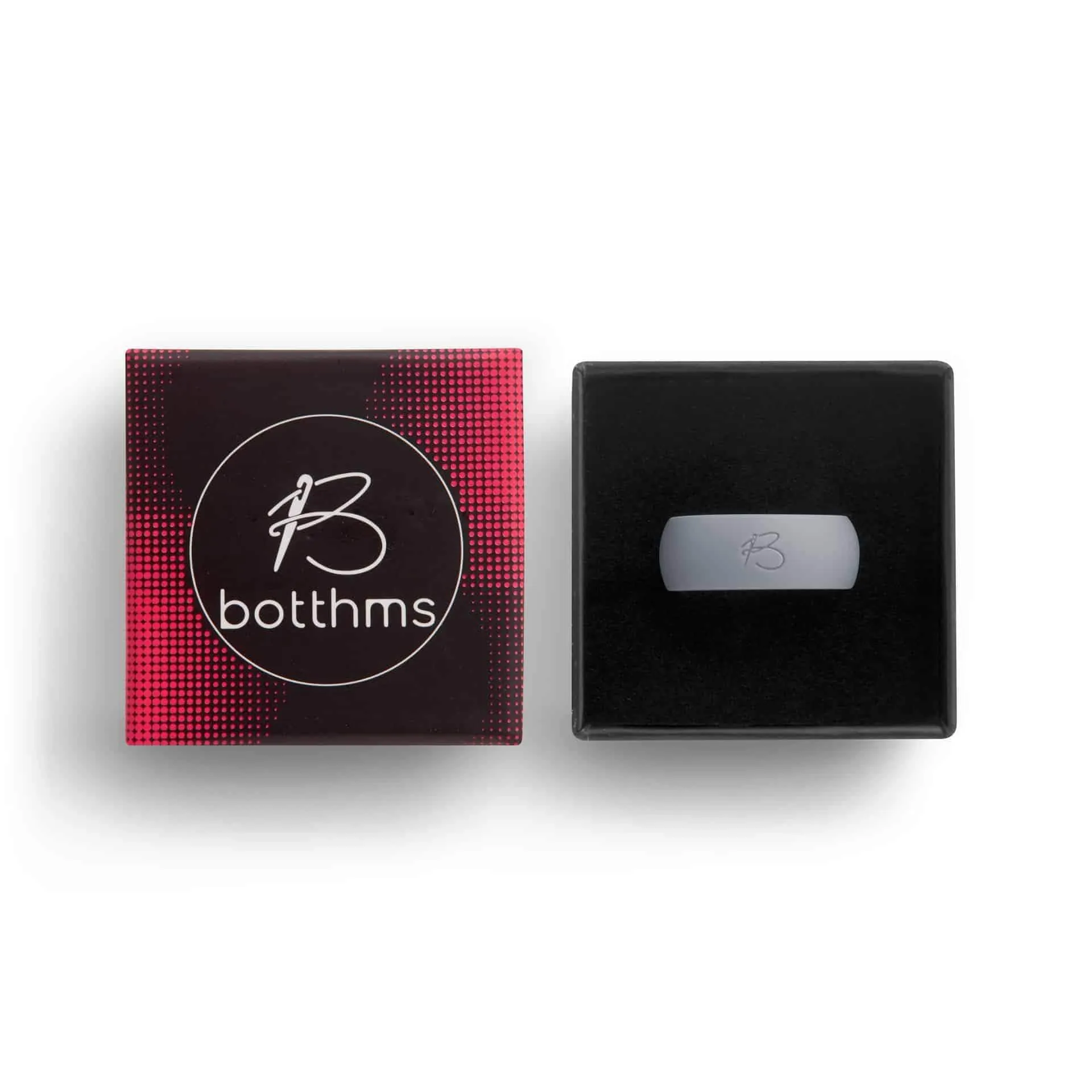 botthms Grey Active Silicone Ring