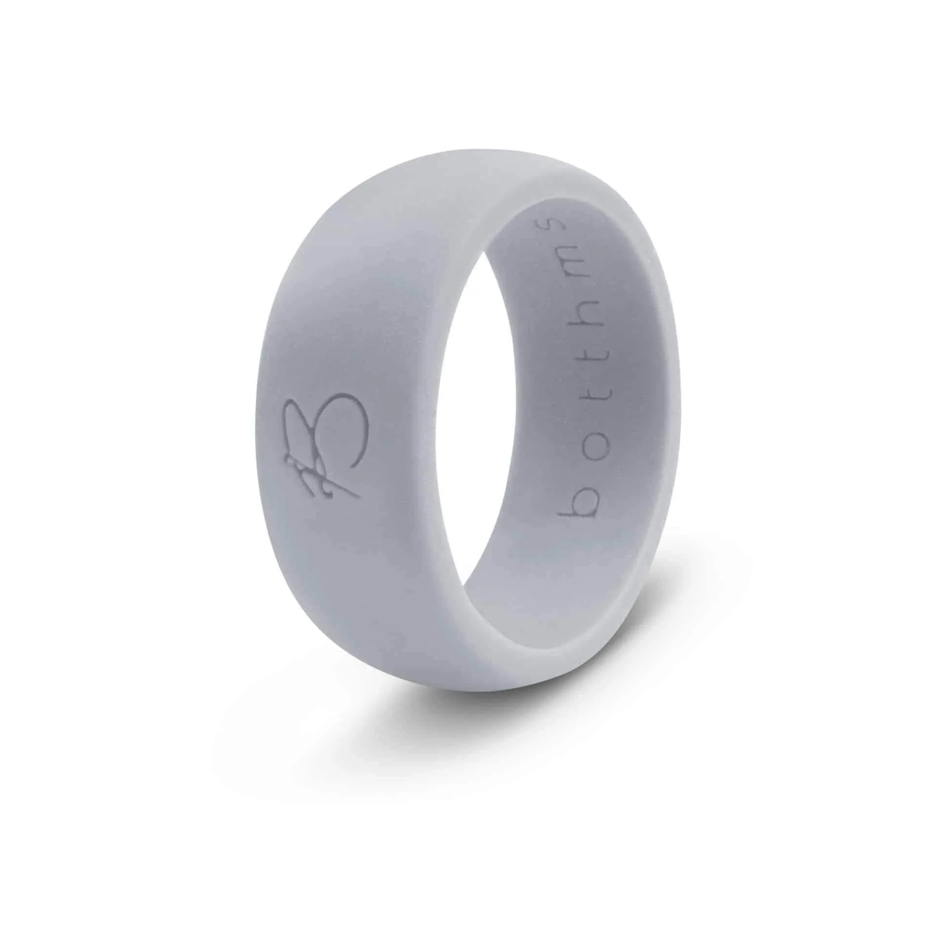 botthms Grey Active Silicone Ring