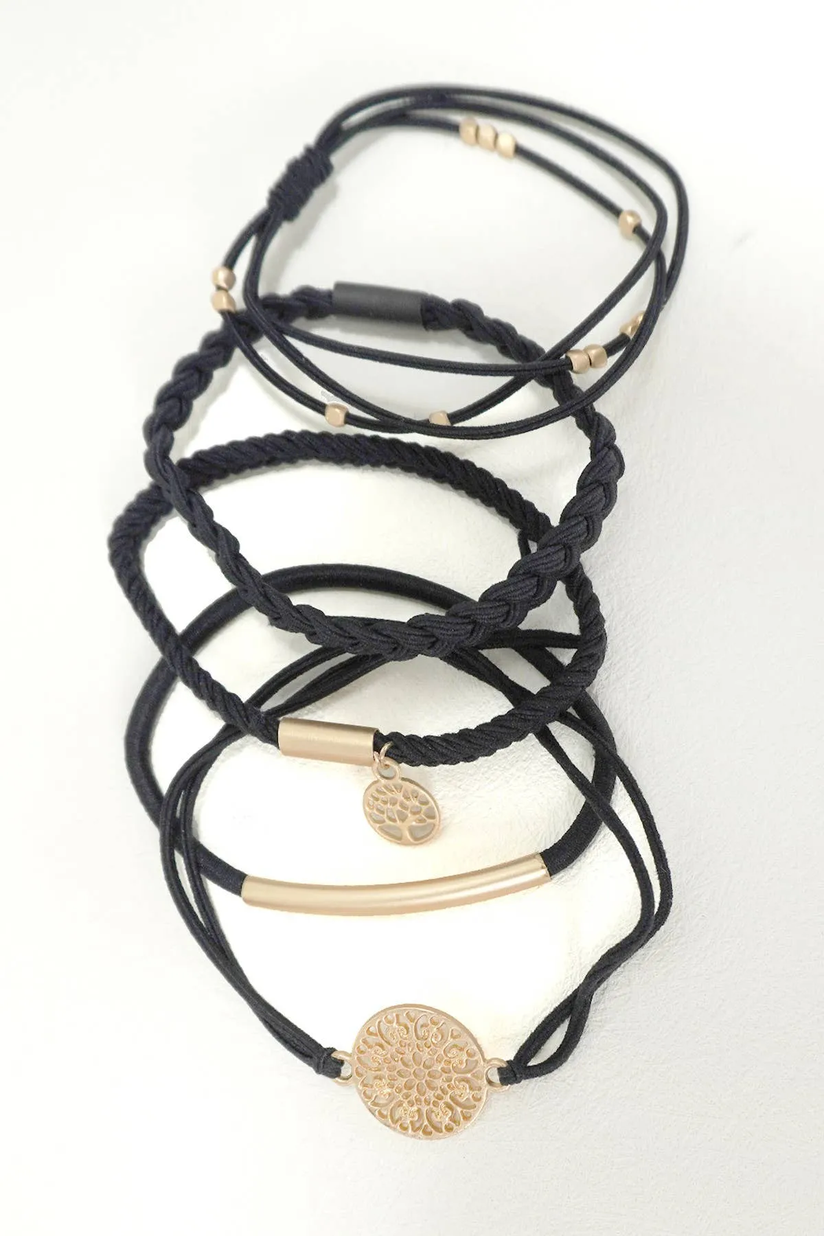 Bracelet Hair Ties 5 pack