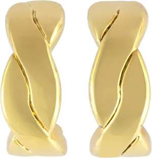 Braided Hoop Earrings