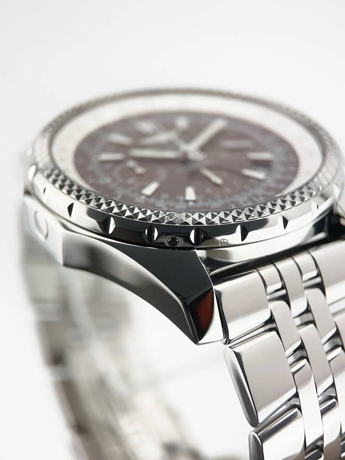 Breitling Bentley Motors Stainless Steel Brown Dial 48mm Automatic Men’s A25362