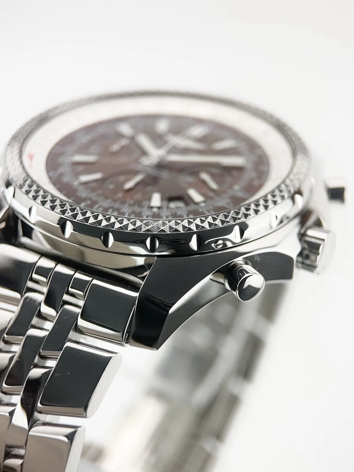 Breitling Bentley Motors Stainless Steel Brown Dial 48mm Automatic Men’s A25362