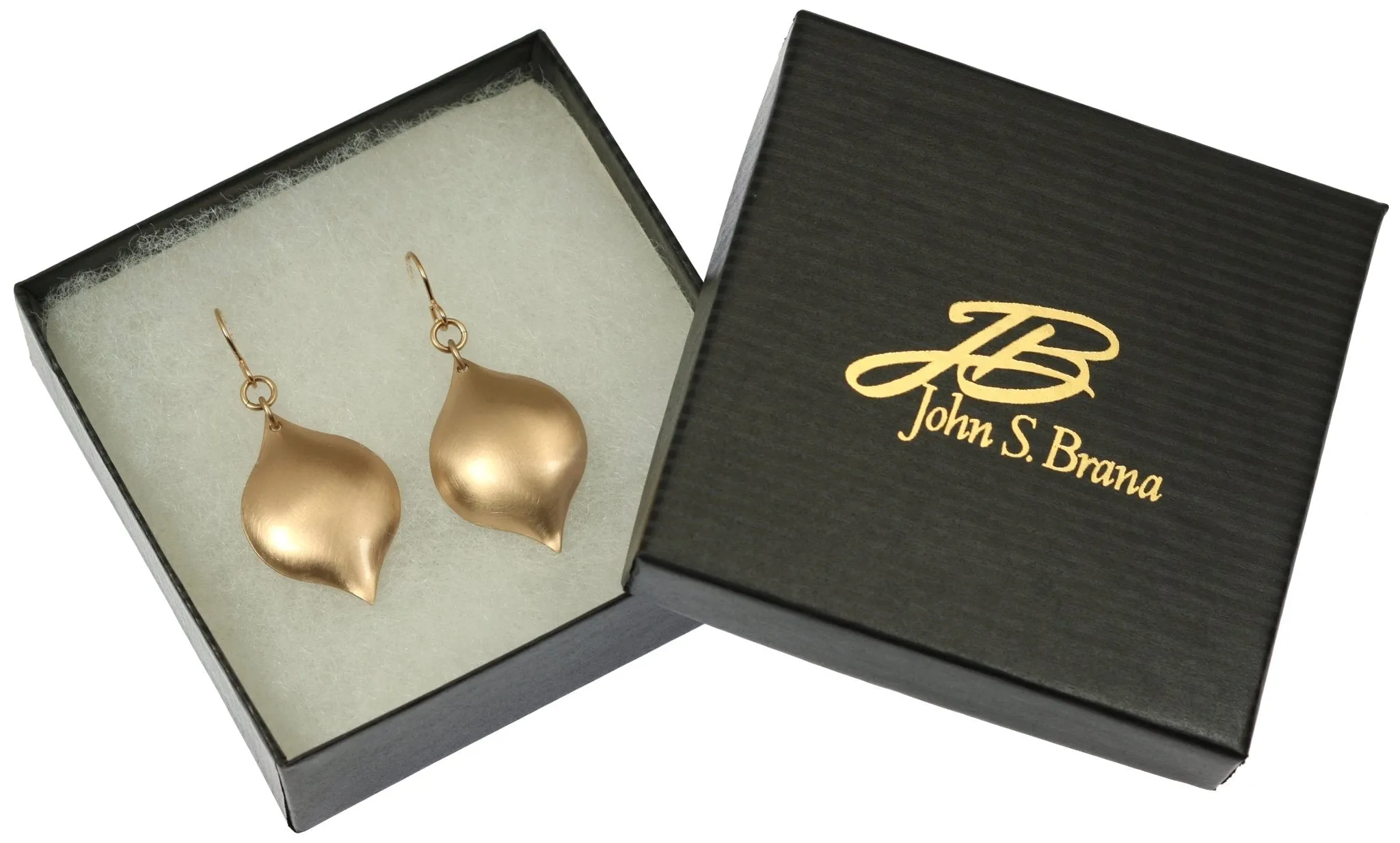 Brushed Bronze Marrakesh Drop Earrings