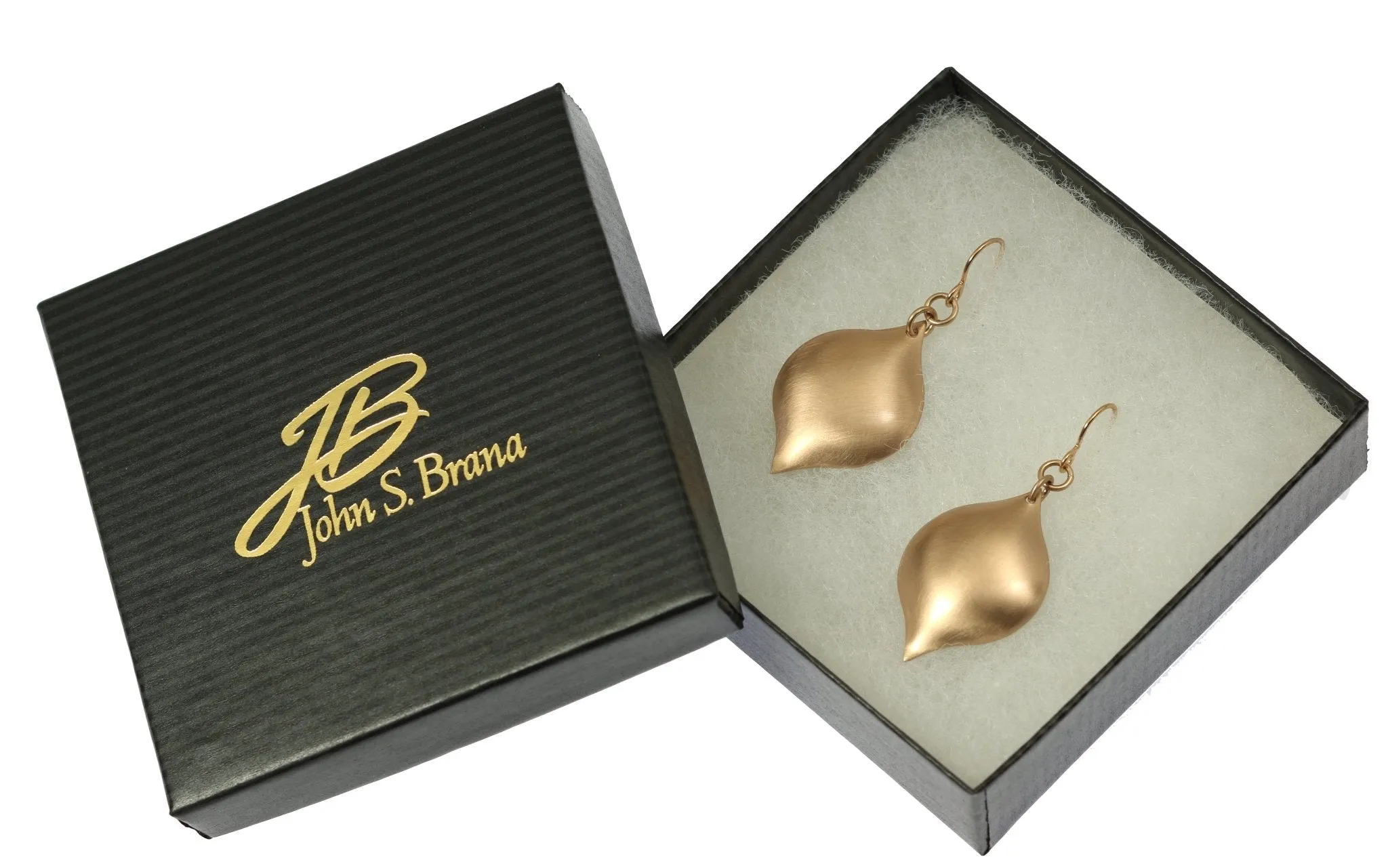 Brushed Bronze Marrakesh Drop Earrings