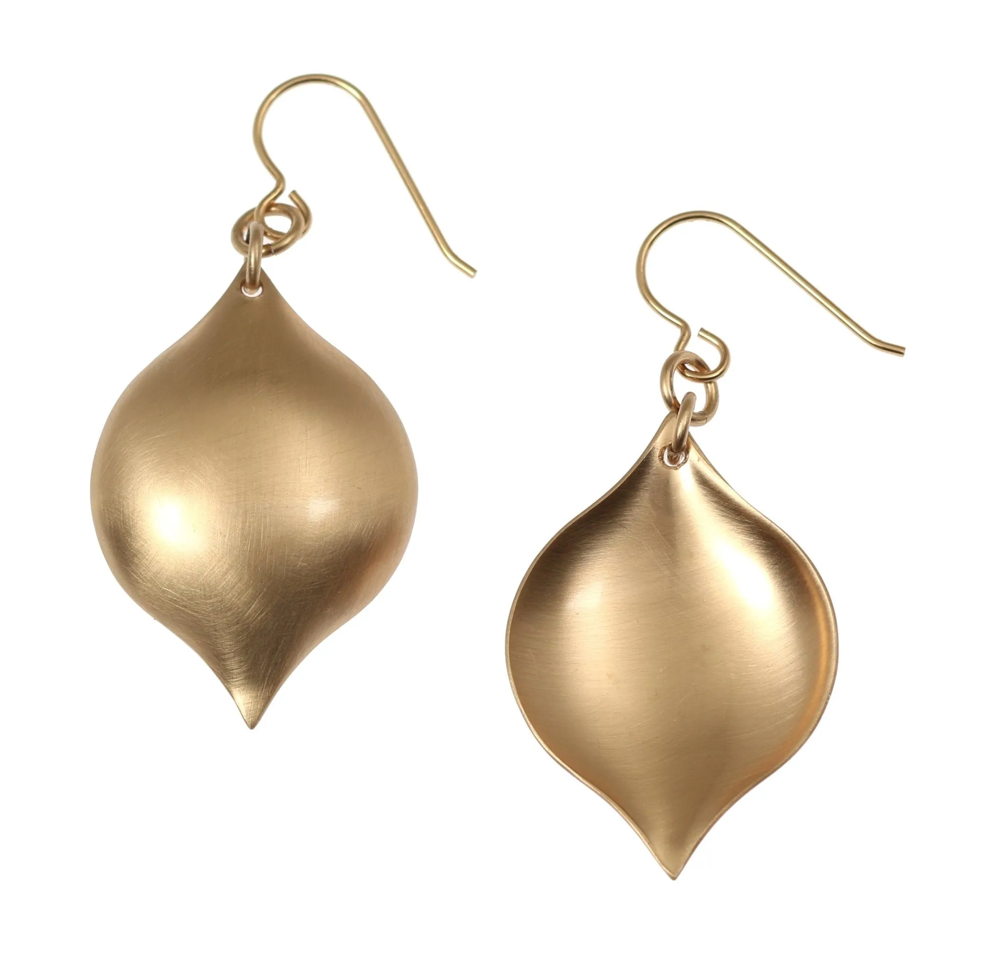 Brushed Bronze Marrakesh Drop Earrings
