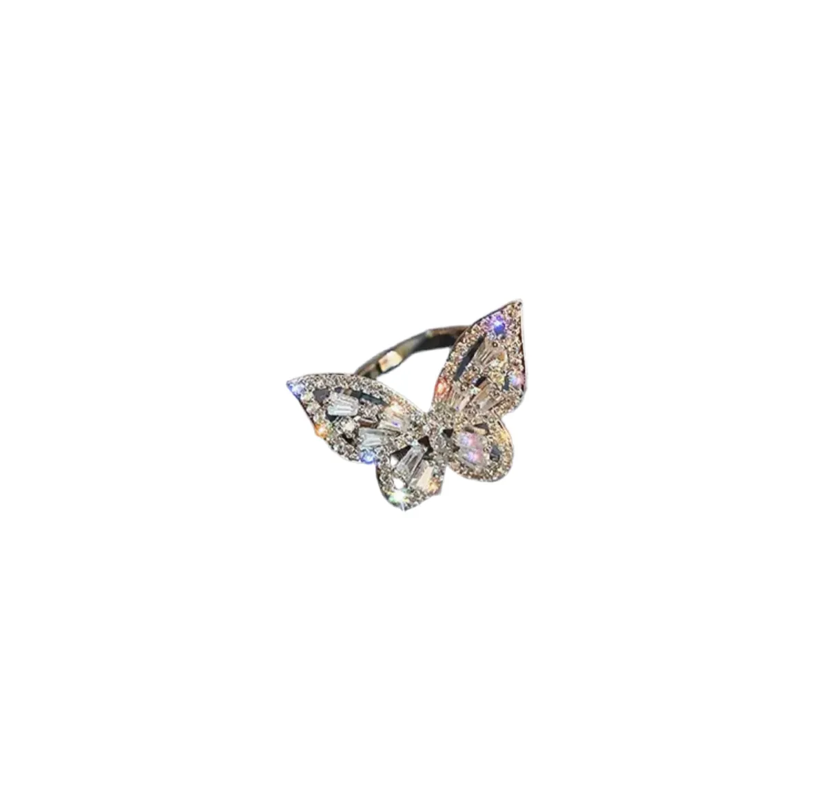Butterfly Zircon All-Fit Ring