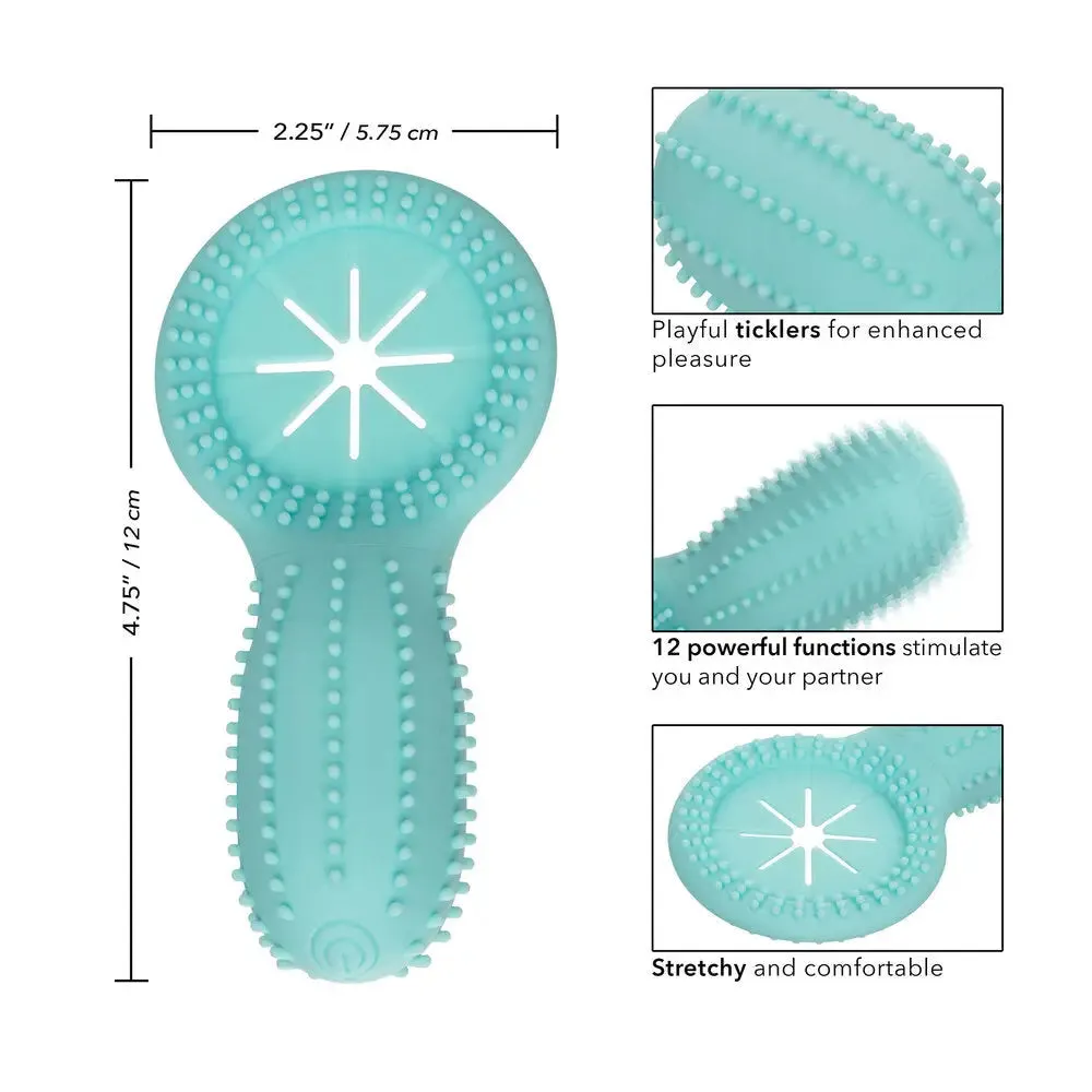California Exotic Silicone Green Rechargeable Cock Ring