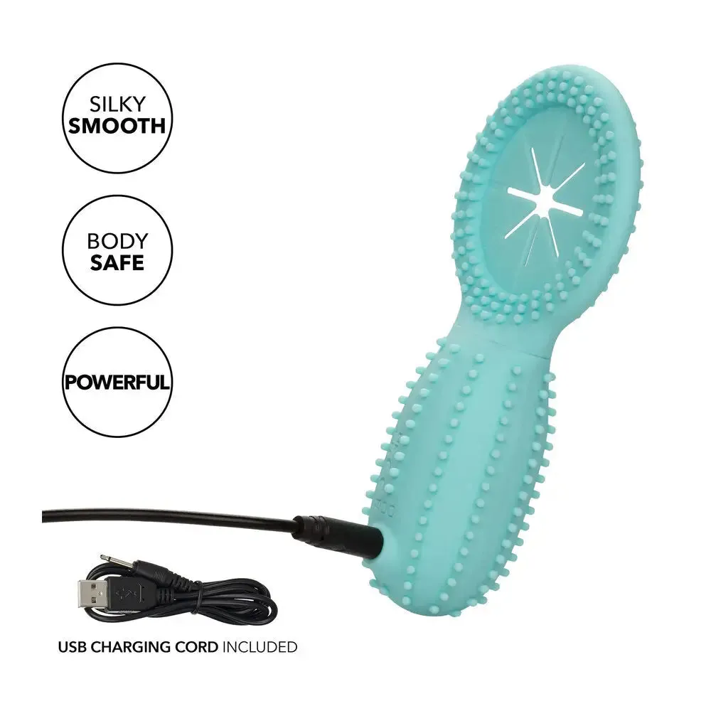 California Exotic Silicone Green Rechargeable Cock Ring