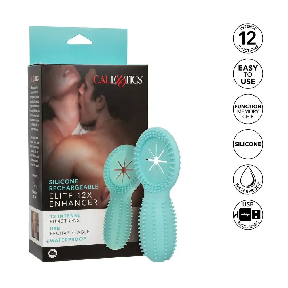 California Exotic Silicone Green Rechargeable Cock Ring