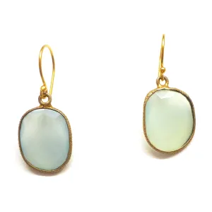Chalcedony Drop Earrings