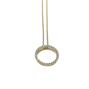 Circle of Life Necklace - 18ct Gold