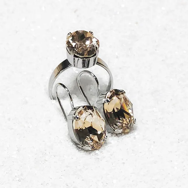 Cleo Crystal Earrings