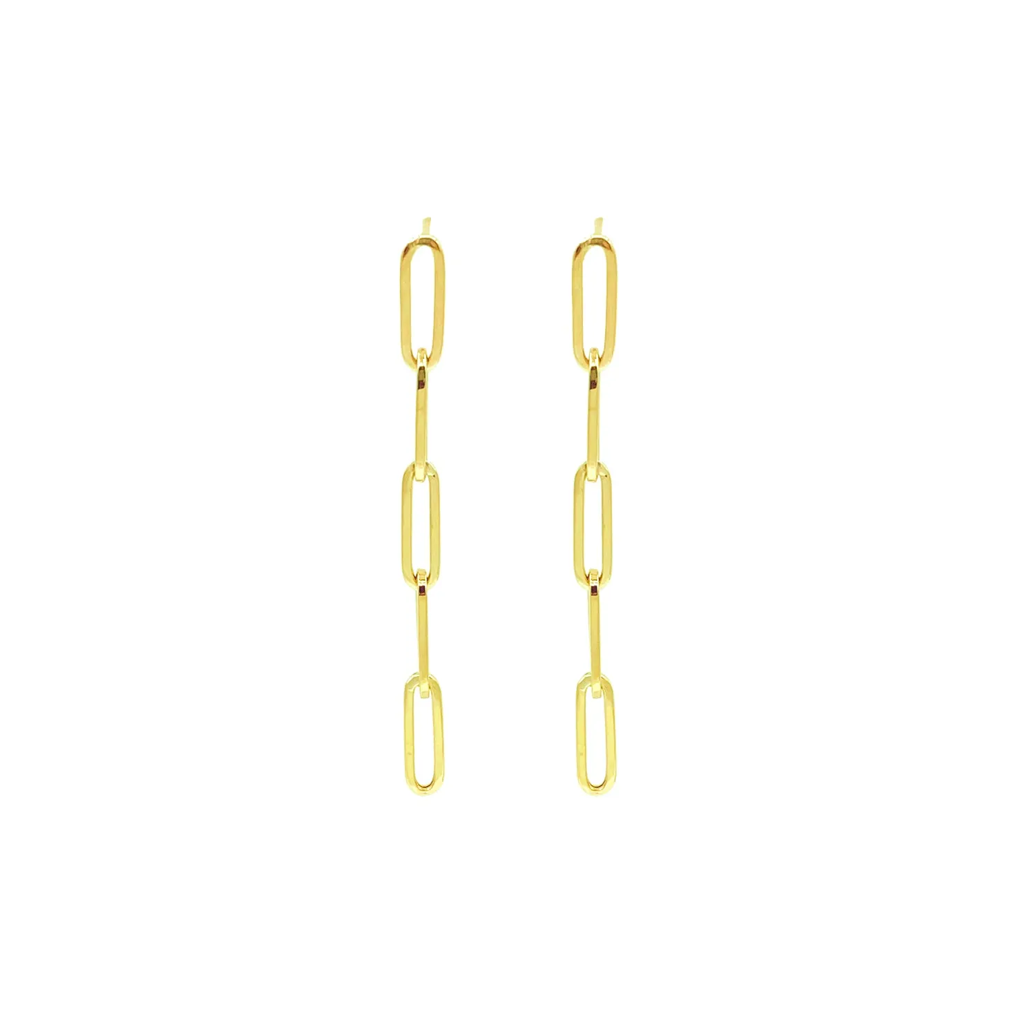 Colossal Link Drop Earrings