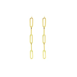 Colossal Link Drop Earrings