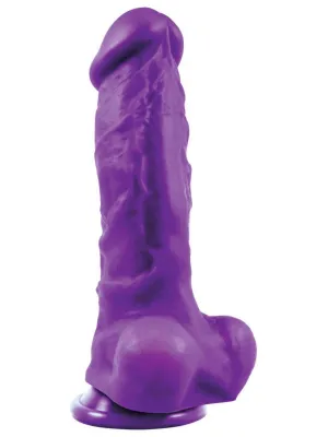 COLOURS Pleasures Thick 8 in. REALISTIC SILCONE DILDO