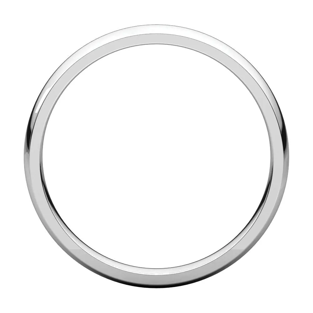 Continuum Sterling Silver 3mm Light Comfort Fit Band, Size 7