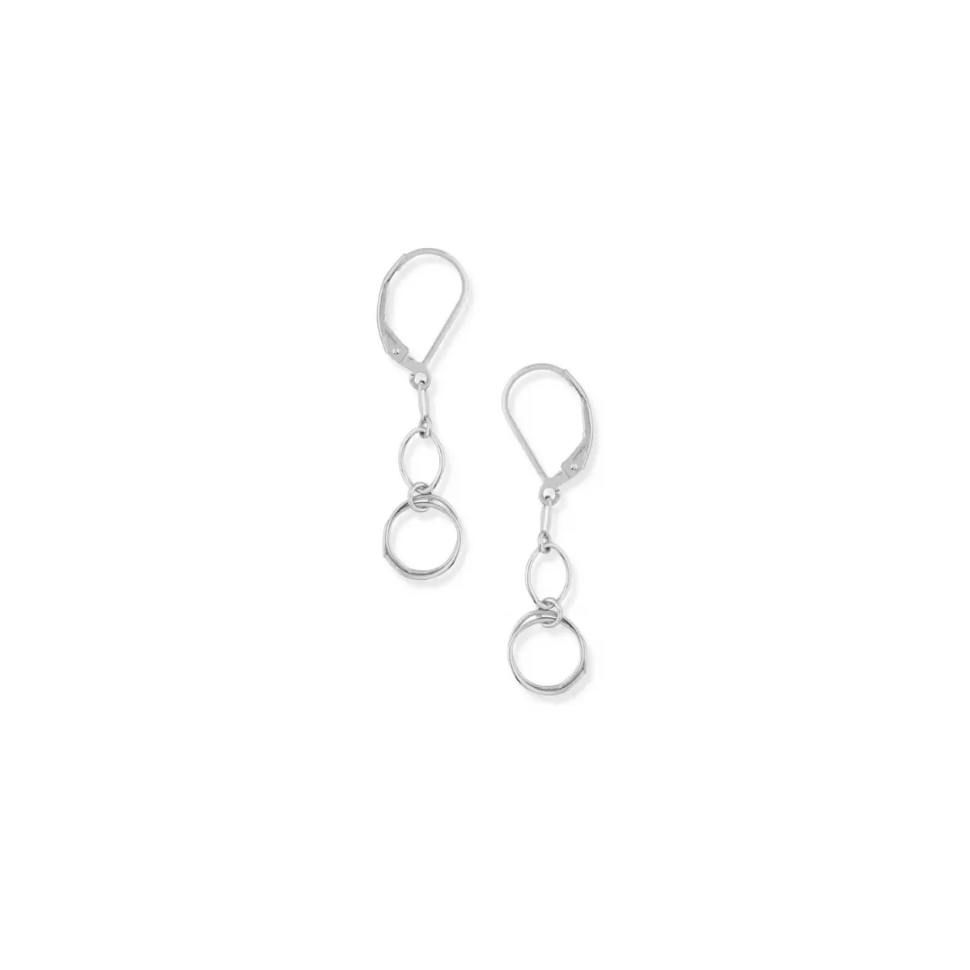 Dainty Drop Earrings in Sterling Silver