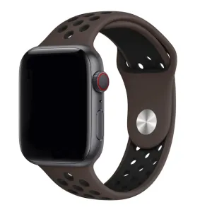 Dark Brown Black Sport Band Active for Apple Watch