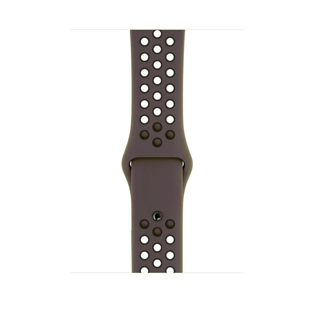 Dark Brown Black Sport Band Active for Apple Watch