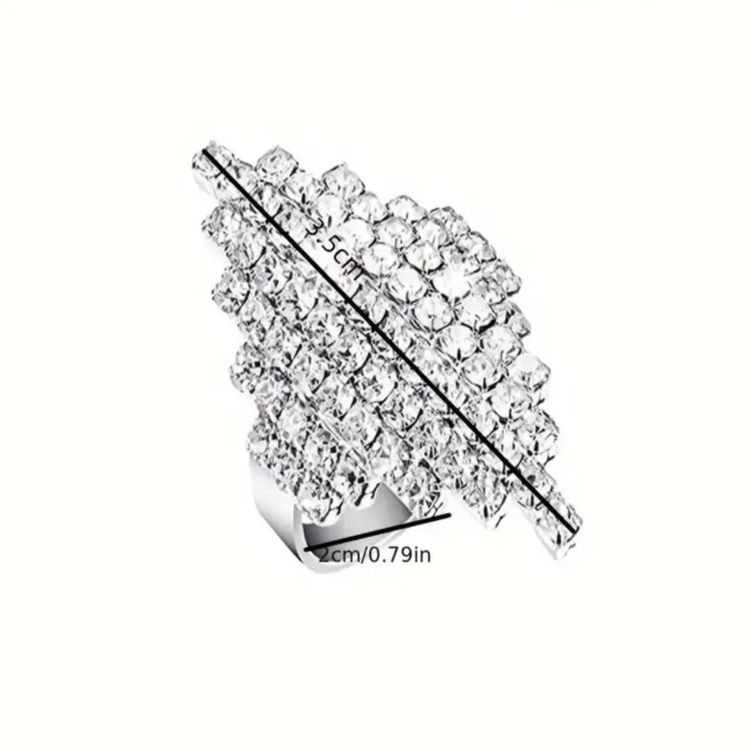 Diamond Shape All-Fit Ring