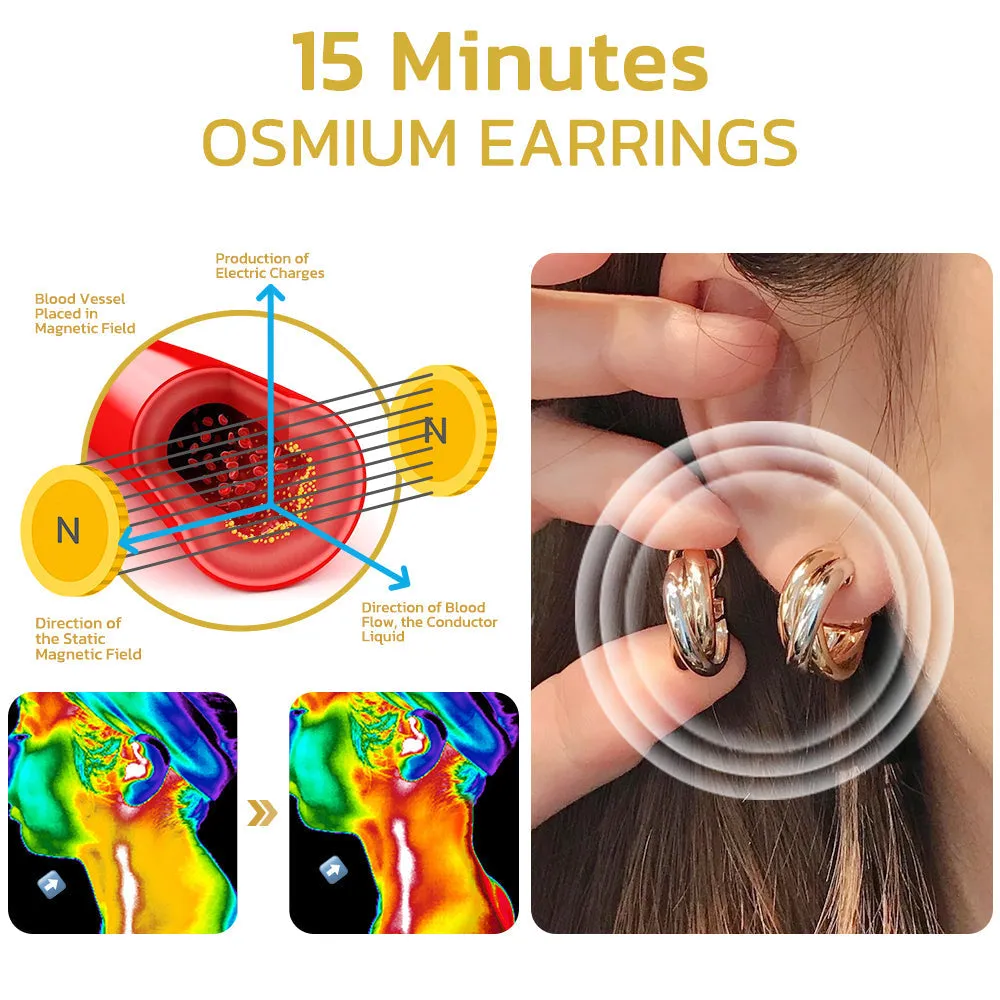Diystar™ Trianglation De Cartien Osmium Earring