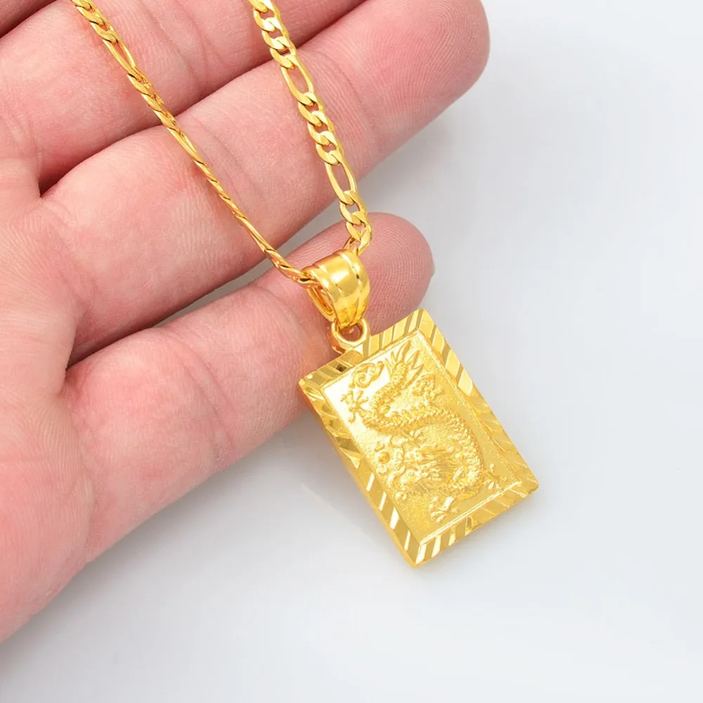 Dragon Tablet Necklace
