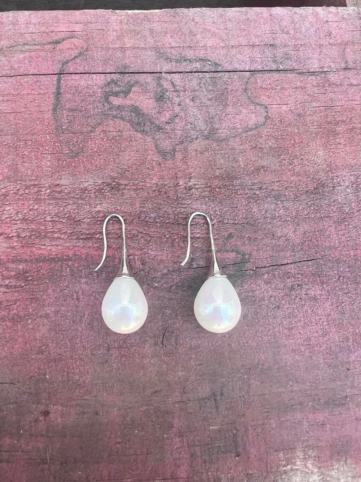 Drop Pearl Earrings