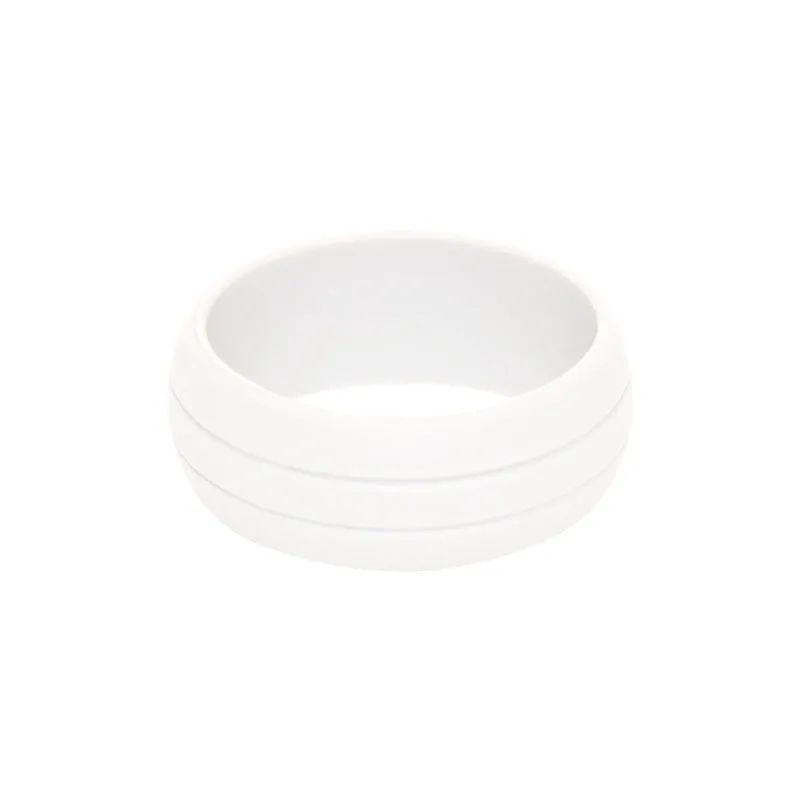 E3 Double Debossed Silicone Rings - Natural Selection