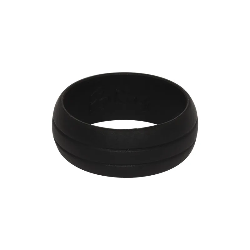 E3 Double Debossed Silicone Rings - Natural Selection