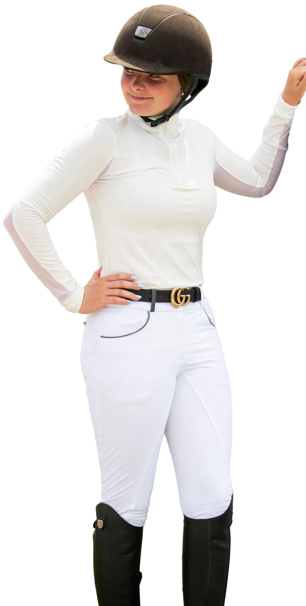EQUO Comfort Fit Breech w/ Active Grip - Women's (714)