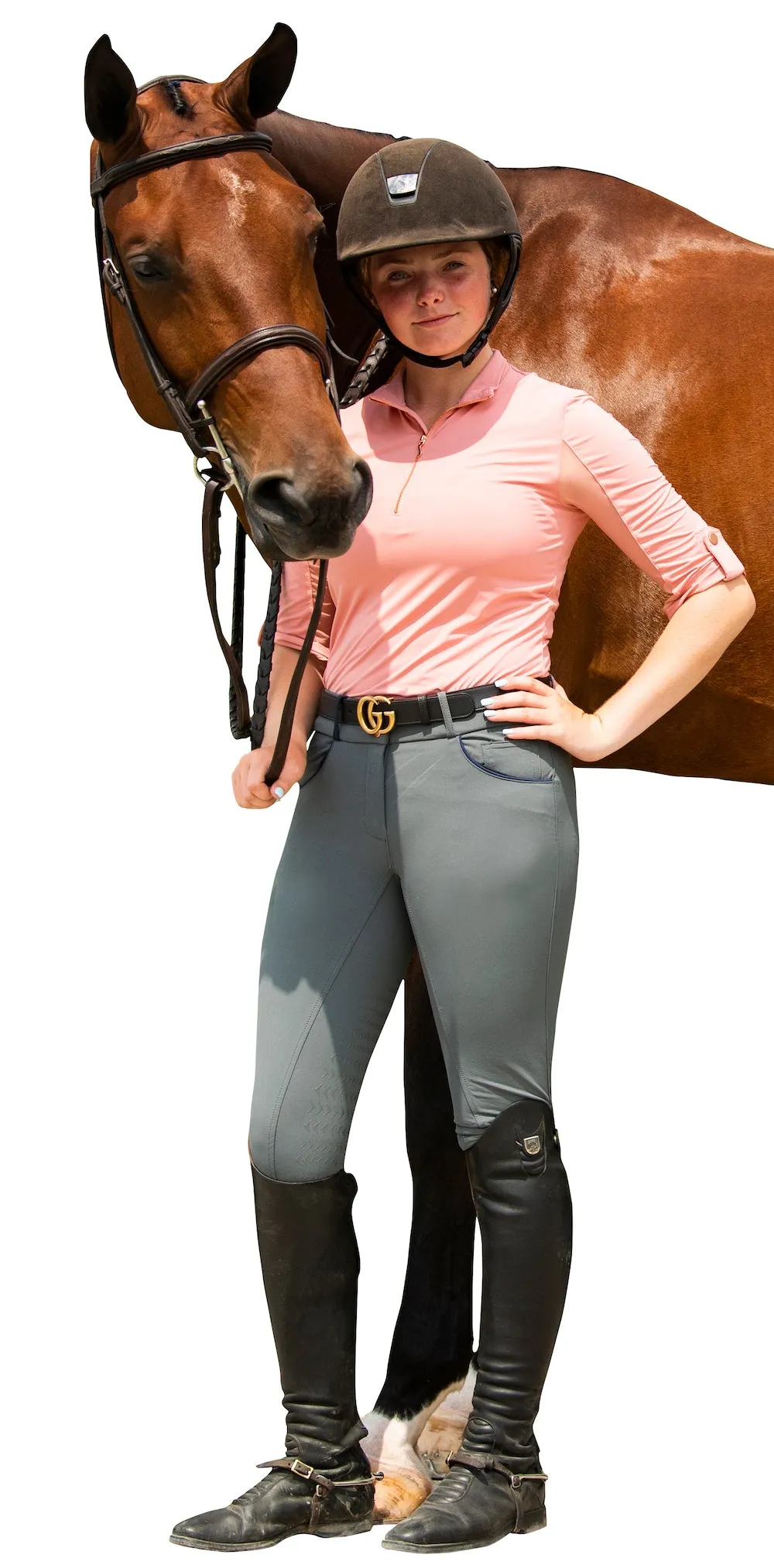 EQUO Comfort Fit Breech w/ Active Grip - Women's (714)