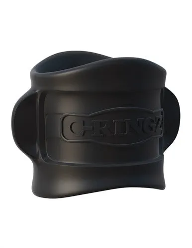 Fantasy C-Ringz Silicone Ball Stretcher - Black