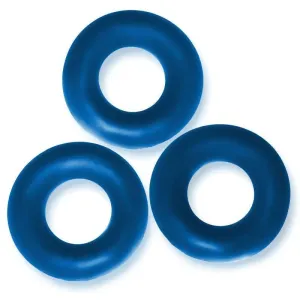 Fat Willy 3 Pc Jumbo Cockrings Space Blue