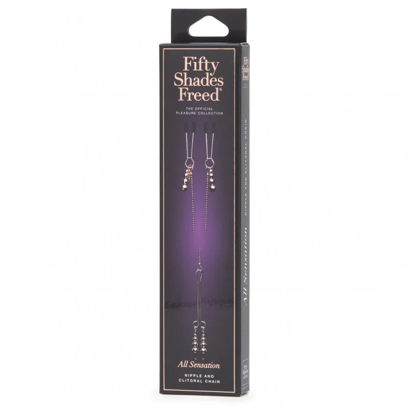 Fifty Shades Freed All Sensation Nipple &  Clitoral Chain