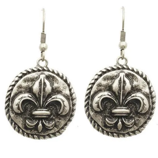 Fleur de Lis Earrings