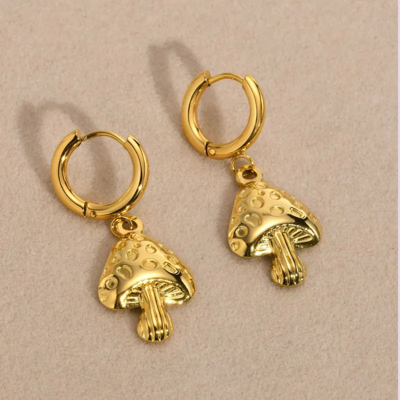 Fly Agaric Mushroom Earrings