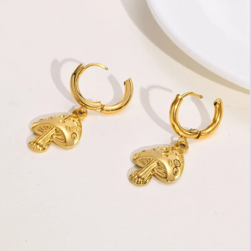 Fly Agaric Mushroom Earrings