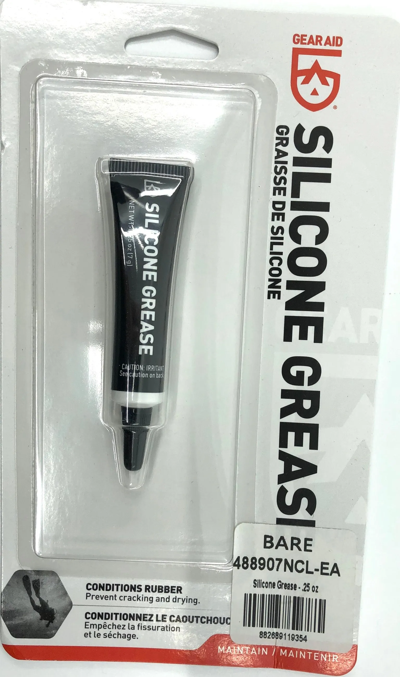 Gear Aid Silicone Grease .25 OZ